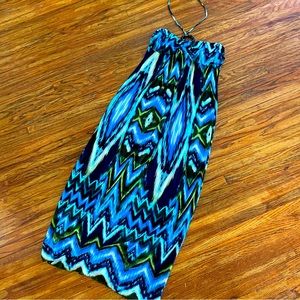 ✨10 for $10✨ Valerie Bertinelli Maxi Dress with around neck tie